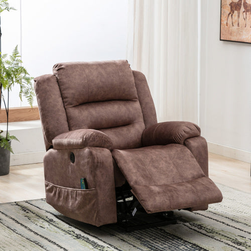 Electric Power Lift Recliner Sofa With Massage And Heat For Elderly