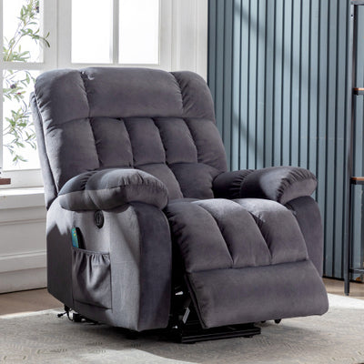 Electric Power Lift Recliner Chair Sofa With Massage And Heat For Elderly