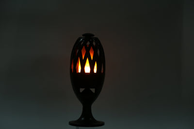 1Pc LED Flame Speakers Torch Wireless Stereo Bass Speaker