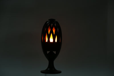 1Pc LED Flame Speakers Torch Wireless Stereo Bass Speaker