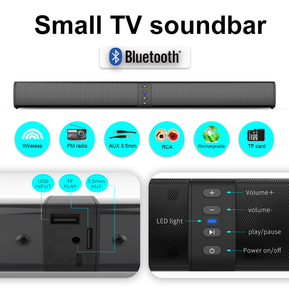 Creative Split Strip Loudspeaker Household Outdoor