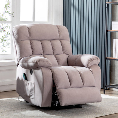 Electric Power Lift Recliner Chair Sofa With Massage And Heat For Elderly