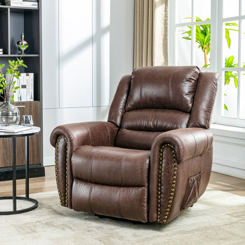 Large Power Lift Recliner Chairs With Massage And Heat For Elderly People
