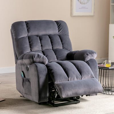 Electric Power Lift Recliner Chair Sofa With Massage And Heat For Elderly