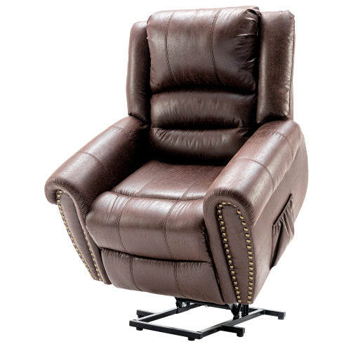 Large Power Lift Recliner Chairs With Massage And Heat For Elderly People
